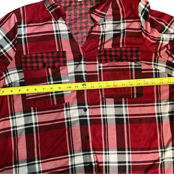 Paper Tee flannel t-shirt plus size 2XL - Picture 3 of 6